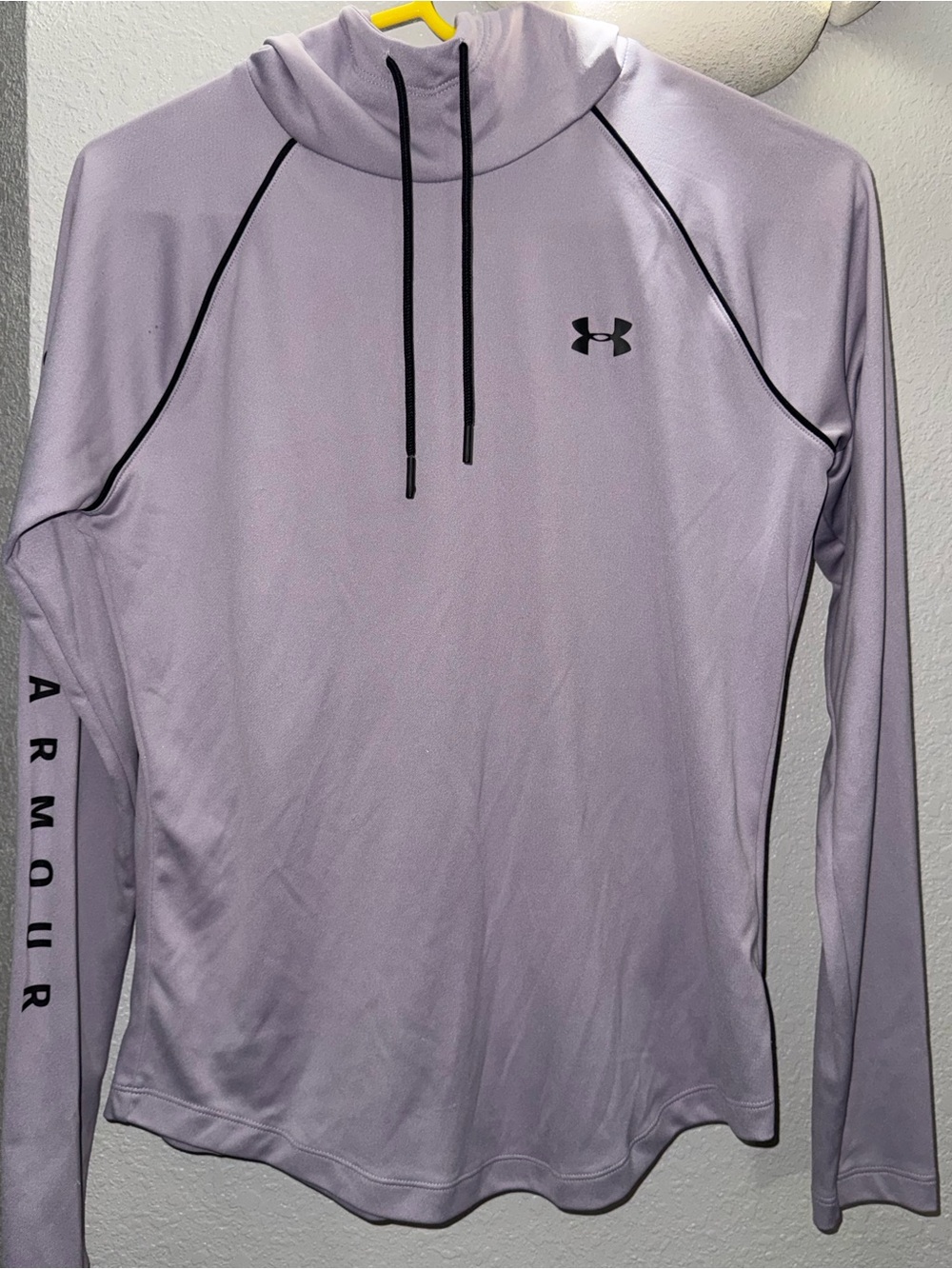 Under Armour Lavender Hooded Long Sleeve Pullover